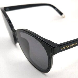 Foster Grant Women's Cat Eyes Black Sunglasses 59773FGX001 NEW